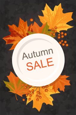 Sarı yaprakları ile sonbahar arka plan ve çerçeve yazıt ile siyah bir arka plan üzerinde satılır.