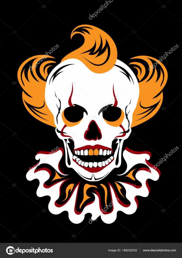 Featured image of post Clown Head Silhouette