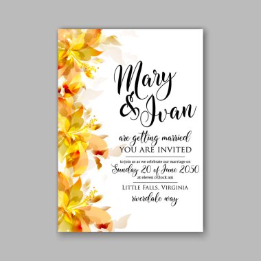 Romantik pembe Şakayık buketi gelin davet şablonu tasarım evlilik