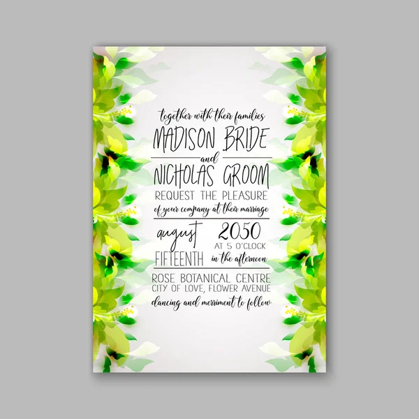 Romantic pink peony bouquet bride wedding invitation template design — Stock Vector