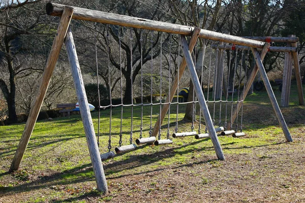 Balanceo Del Equipo Juegos Del Parque — Foto de Stock