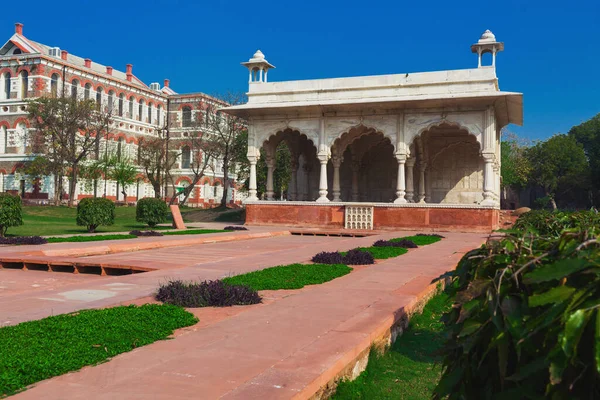 Bhado Pavillon Rotem Fort Delhi Indien — Stockfoto