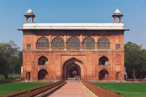 Naubat Khana Roter Festung Delhi Indien — Stockfoto