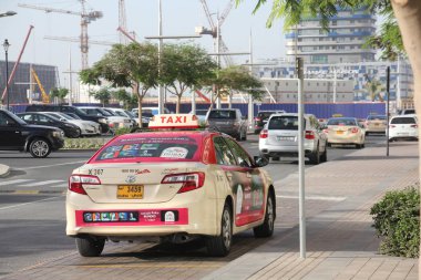 Dubai taksi araba