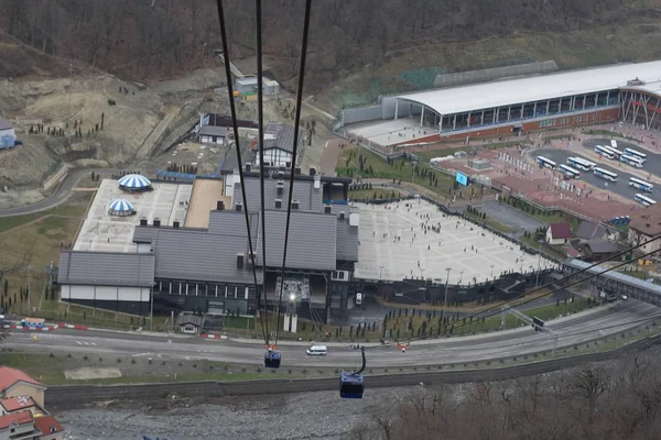 Bir Dağı teleferik görünümü