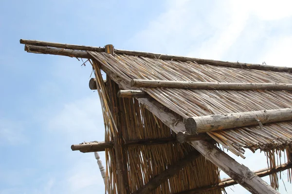A straw roof