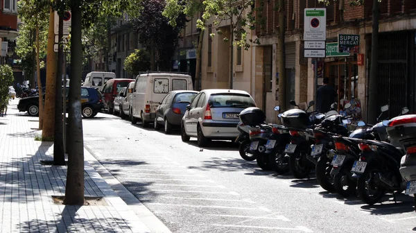 Barcelona sokaklarına — Stok fotoğraf