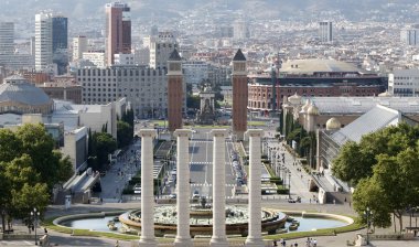 Placa Espanya görünümünü