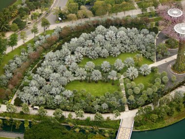 Bahçeleri tarafından Bay park ağaçlar