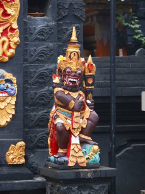 Küçük Bali Tapınağı heykel