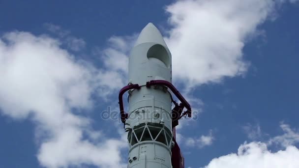 Parte superior del cohete Vostok — Vídeos de Stock
