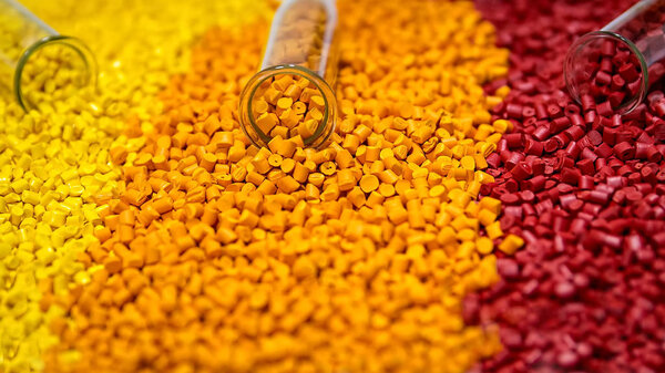 Полимерный краситель. Колорант для пластика. Пигмент в гранулах
.