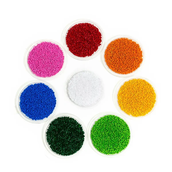 Background Of Plastic Pellets Stock Photo - Download Image Now