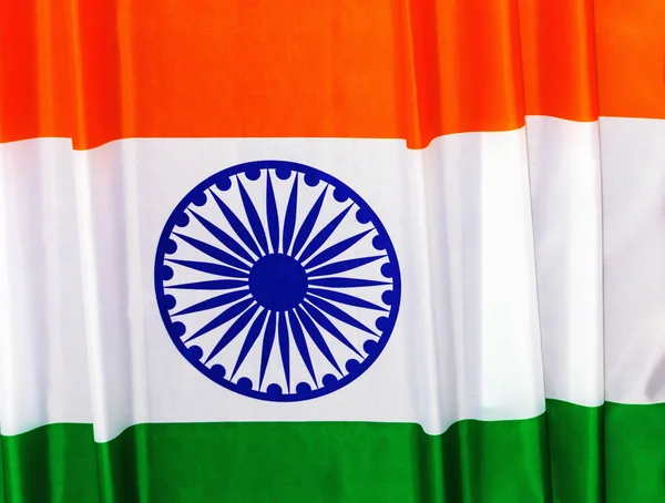 Flag of India. August 15th Independence Day of the Republic of India.