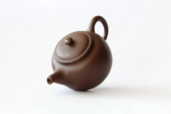 Tasse Und Wasserkocher Für Grünen Tee Japanisch Asiatischen Stil — Stockfoto