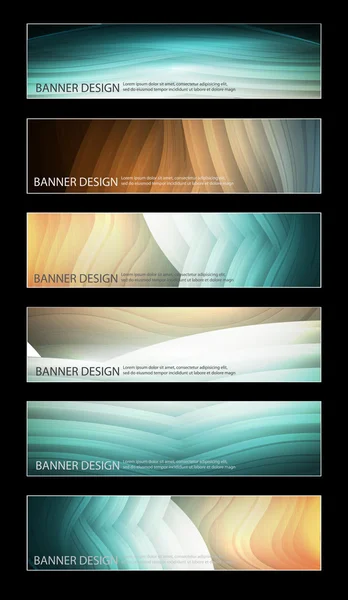 Abstract banner design — Stock Vector