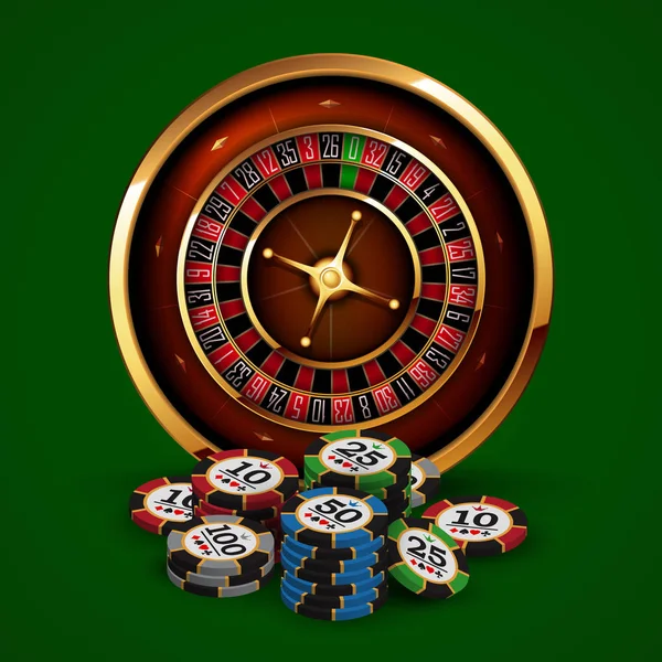 Casino reklam design — Stock vektor