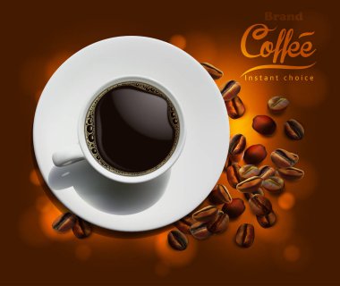 Kahve reklam tasarımı