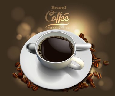 Kahve reklam tasarımı