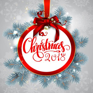 Noel arka plan. Son derece gerçekçi illüstrasyon.