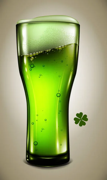 伝統的な St.Patricks の日の広告。非常に詳細な在住 — ストックベクタ