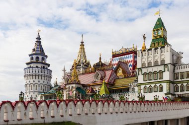 Izmailovo Kremlin Moskova'da mimarisi
