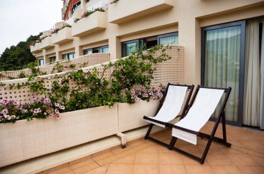 Otel oturaklı rahat Teras