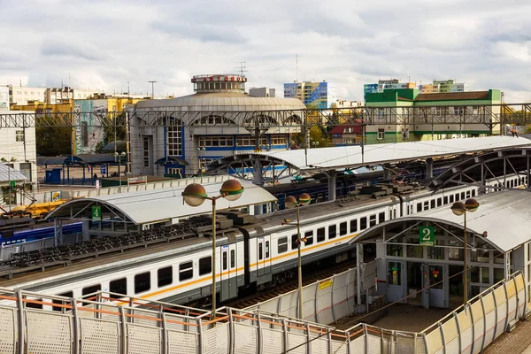 Transport hub of the city of Ramenskoye in the Moscow region in — Stock Photo, Image