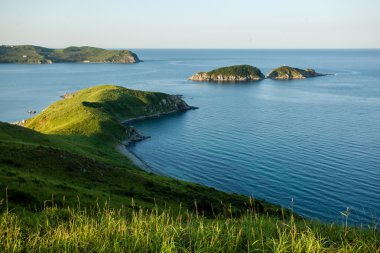 küçük cape ve Adaları Japon Denizi'nde