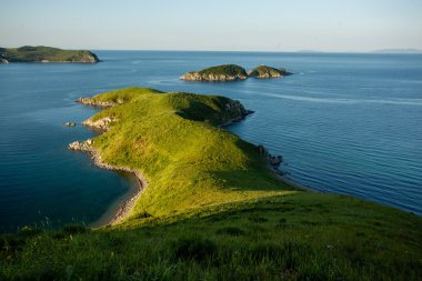 küçük cape ve Adaları Japon Denizi'nde