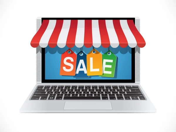 Big sale - e-commerce — Stock Vector