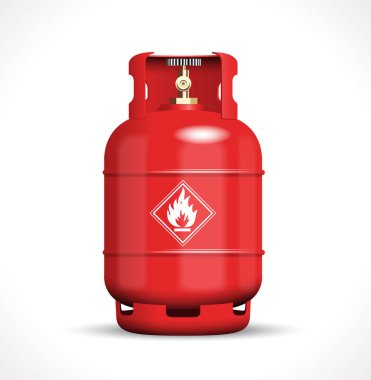 Propan flemmabe gaz şişesi