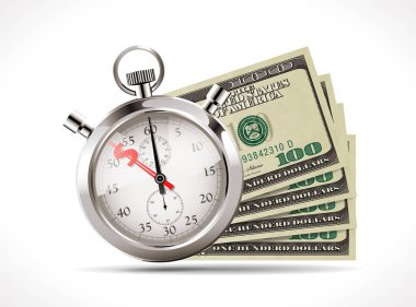 İş için yüz dolar - Amerika Birleşik Devletleri para - zaman