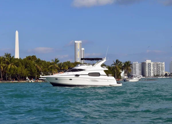 Luuxury mini Motor Yacht Stockfoto