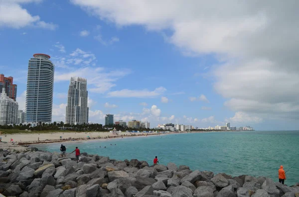 Malownicze widoki Miami Beach — Zdjęcie stockowe