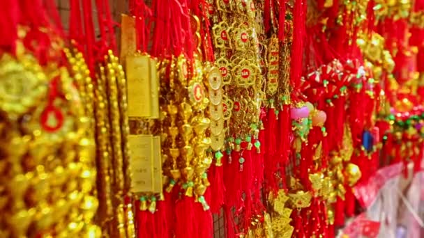 Decorations for Vietnamese new year TET — Stock Video
