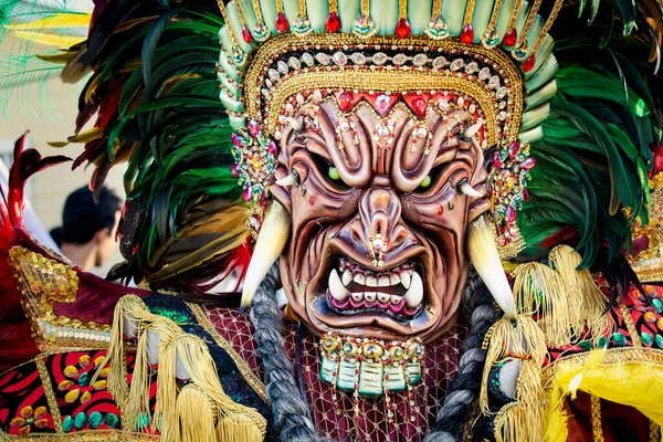 Concepcion Vega Домініканська Республіка February 2020 Closeup Man Scary Indian — стокове фото