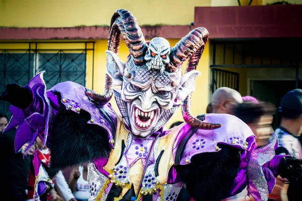 Concepcion Vega Dominican Republic February 2020 Adult Man Scary Demon — стокове фото