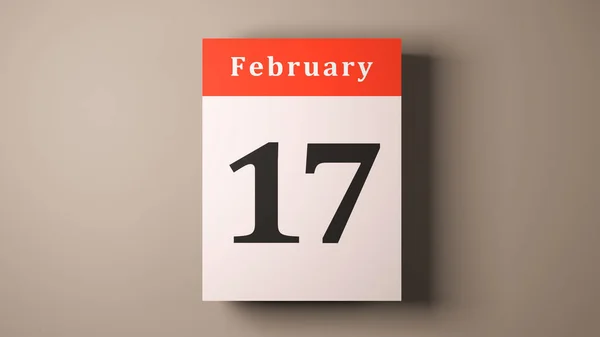 17. února Den spontánní laskavosti a prezidentů — Stock fotografie