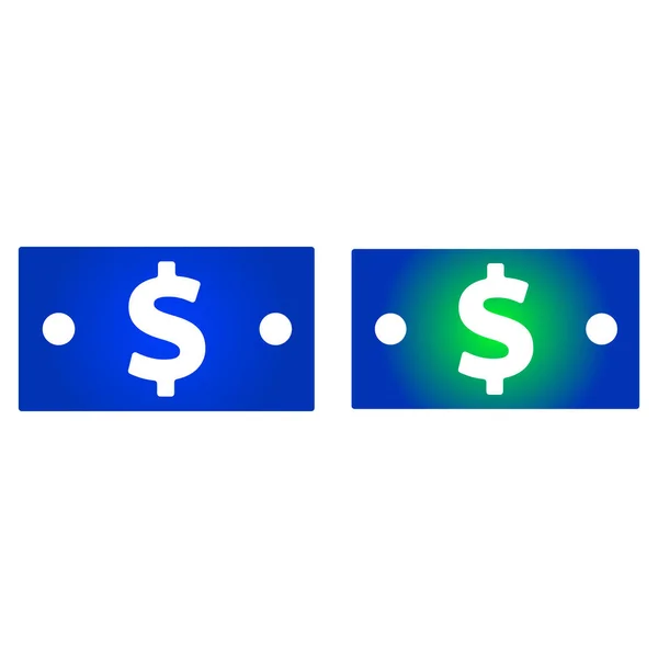 Dollarschein-Symbol — Stockvektor