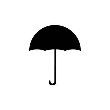 Şemsiye Düz Simgesi