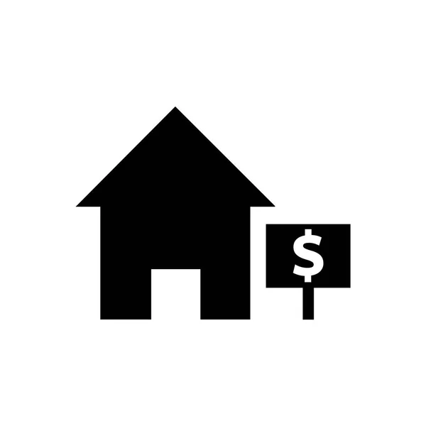 Ikona prodeje domu — Stockový vektor
