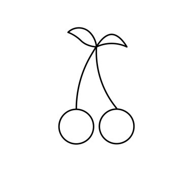 kiraz anahat simgesini