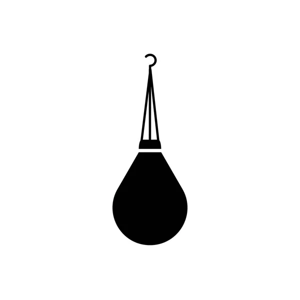 Bokszak pictogram — Stockvector