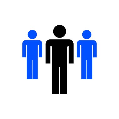 Takım simge vektör düz