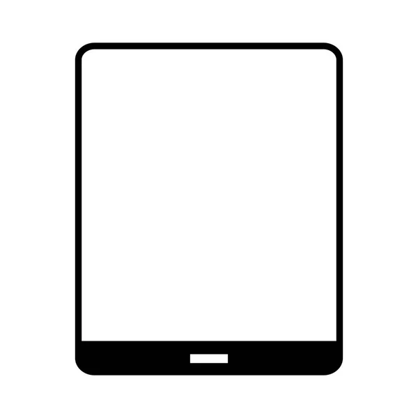 Ícone de glifo Tablet — Vetor de Stock