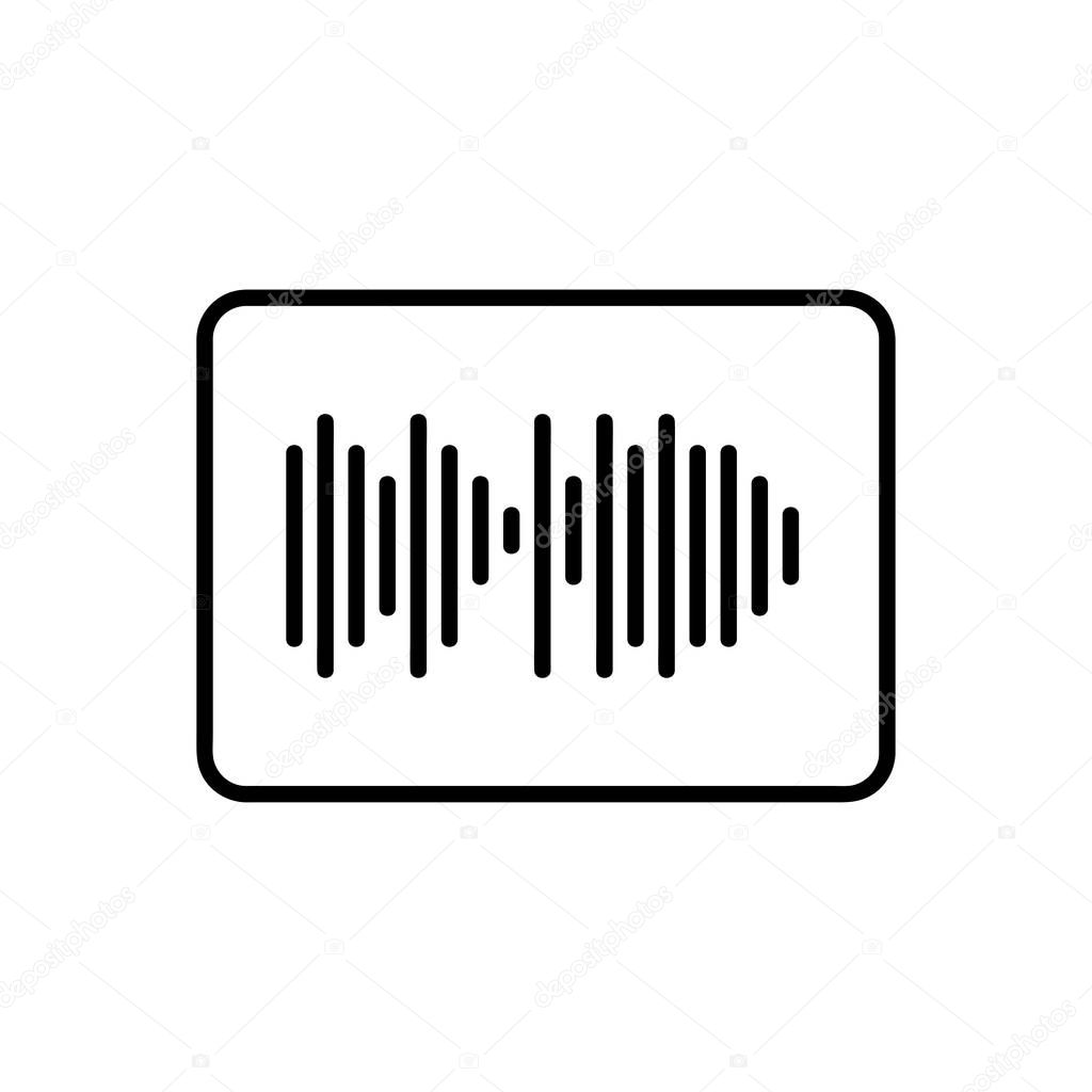 Sound impulse icon