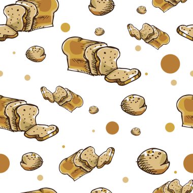  grafik tasarım nesneleri çizim desen ekmek