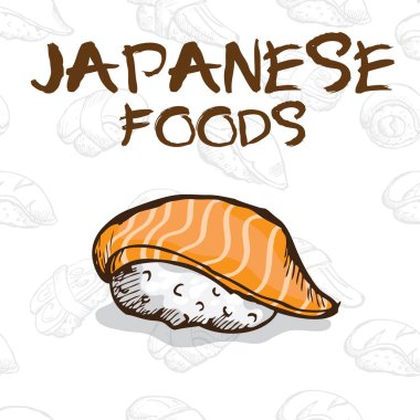 Japonya yemek suşi