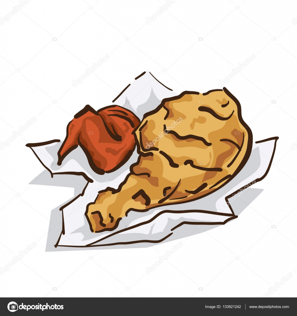 Food Fried Chicken Drawing Stock Vector Image By C Foontntd Food Fried Chicken Drawing Stock Vector Image By C Foontntd